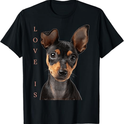 TEMU Miniature Shirt Dog Mom Dad Tshirt Pet T-shirt Mens Printed Crew-neck T-shirt, Casual And Comfortable Short-sleeved Top For Men Image