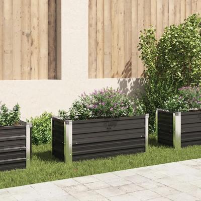 TEMU Garden Raised Bed X 40 X /39.3x15.7x17.7 Inch Galvanized Steel Image