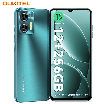"TEMU Oukitel C35 Smartphone, 24 (12+12) Gb +256gb Cell Phone 13, 6.56" Hd+ Display, 5150 Mah Battery, 4g / Fingerprint/ / Gps/ Core" Image