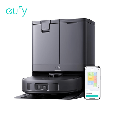 TEMU Euufy X10 Pro Omni Robot Vacuum Cleaner With Mopping Function & Charging Station, 8,000pa, Auto-suction/filling, 2× Mop With Auto-wash/dry ( Upgrade) Image