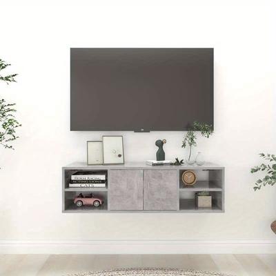 TEMU Wall Shelf Concrete Grey 102x30x29 Cm Image