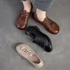 GKTINOO 2025, Mode Frauen Schuhe Aus Echtem Leder Loafer Frauen Casual Schuhe Mutter Weiche Bequeme