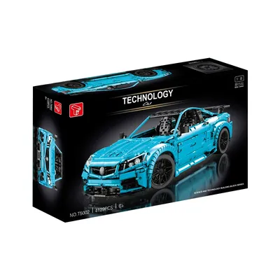 AUF LAGER T5002 MOC Technische Fernbedienung Sport Auto Bausteine Ziegel Montage Modell Spielzeug Image