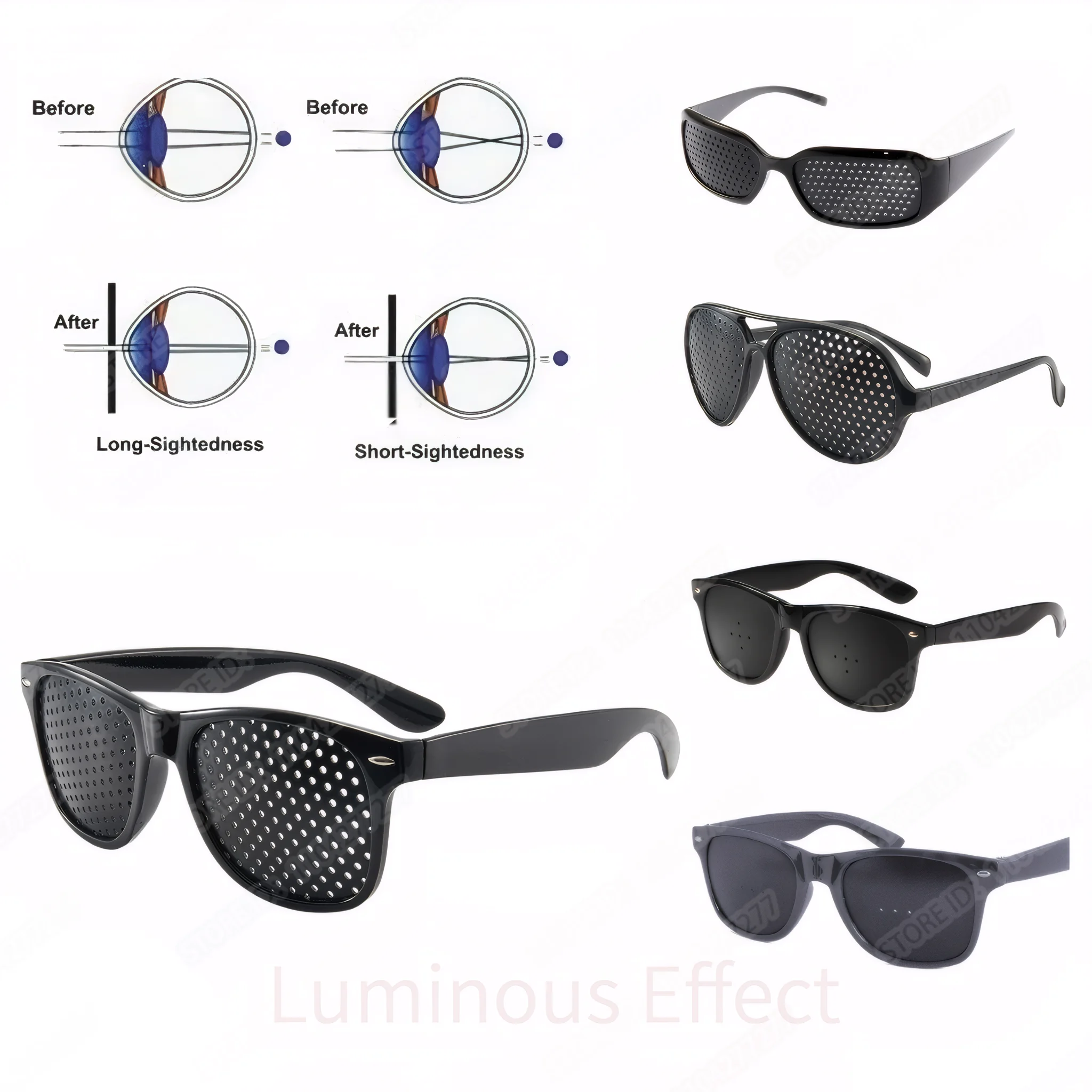 Sehkorrektur Sehhilfe Augenheilkunde Korrekturverstärker Brille Anti-Ermüdungsbrille PC-Bildschirm Augenschutz Sonnenbrille Image