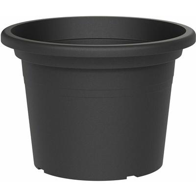 TeraPlast™ Pflanzgefäße BASIC rund Ash anthrazit 35 cm - Kunststoff Image