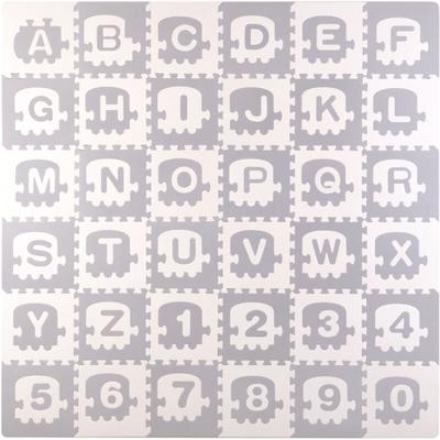 Große Schaumstoffmatte, Puzzle, Zug, Buchstaben 36-tlg. Image
