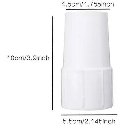 Alovez - 38 mm Schwimmbadschlauchanschluss, Gewindeersatzhülse für Vakuumschlauch, Zubehör für Image