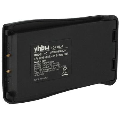 Vhbw - Akku kompatibel mit Retevis H777 Funkgerät, Walkie Talkie (2800mAh, 3,7V, Li-Ion) Image