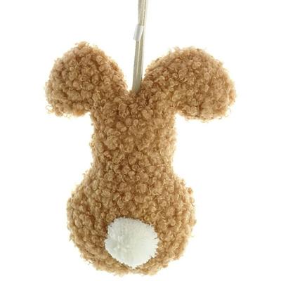 Oster-Anhänger Hase Teddy 2 Knickohren Cappuccino 11 cm - Kaemingk Image