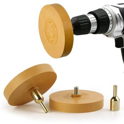 2er Pack Auto Kratzer Radiergummi mit Adapter, Pneumatische Radierscheibe, Karosserie Radiergummi Image
