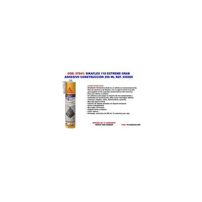 Flex 118 Konstruktionsklebstoff 290 ml 556900 - Sika Image