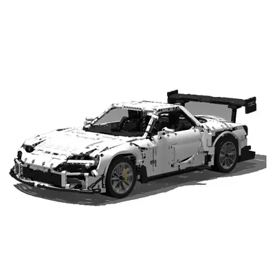 Klassischer Baustein MOC-99242 Supercar Statische Version 2160 Stück Spleißteile mit hohem Image