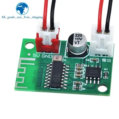 TZT 5V Bluetooth-Verstärkermodul 5W Mono Class D Musikplayer Digitaler Leistungsverstärker Fertige Image