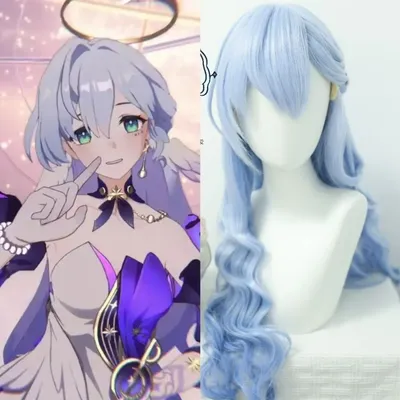 Robin-Stil Perücke Spiel Honkai Star Rail Robin Maßgeschneiderte Perücke Spiel Robin Cosplay Image