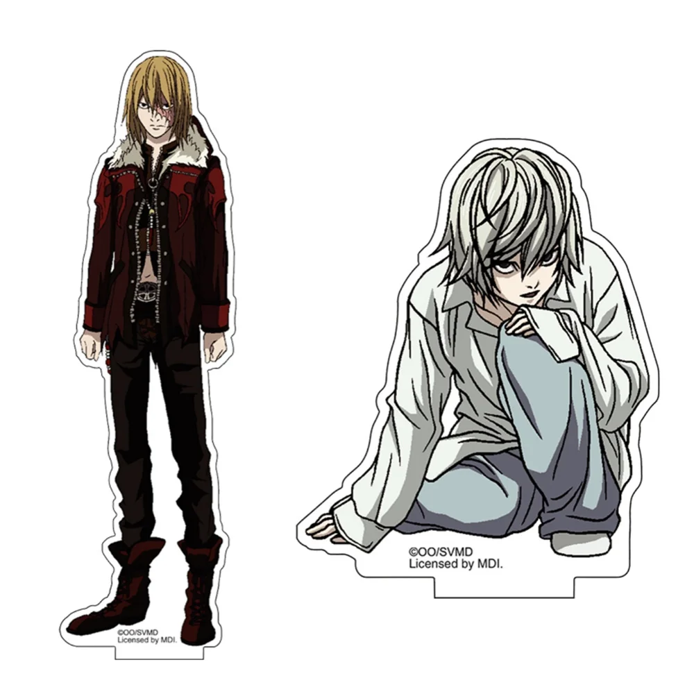 15CM Charme Anime Death Note Acryl Stand Modell Cosplay Charaktere Ornament Zubehör Waren Sammlung Geschenke Image