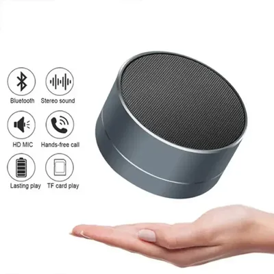 Tragbare drahtlose Bass lautsprecher Audio, Mini Auto kleine Lautsprecher Hilfs FM TF USB Image