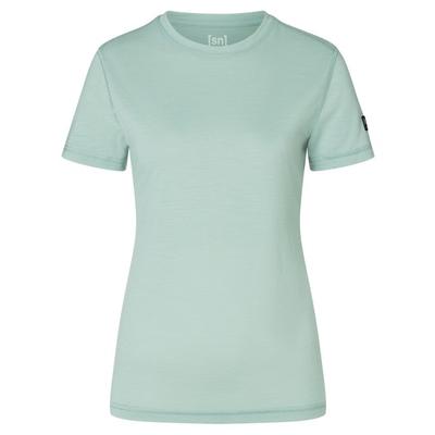 super.natural - Women's Sierra 140 Tee - Merinoshirt Gr XL grau Image