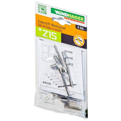 Windhager Insektenschutz Federstift-Montageset, 4 Stk. Image
