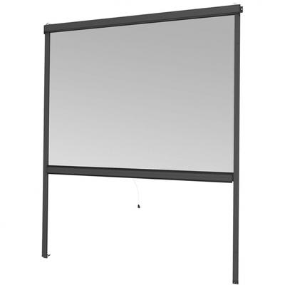 Windhager Insektenschutz Rollo Fenster ALU Anthrazit, 130x160 cm Image