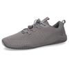 Barfußschuh DOCKERS BY GERLI, Herren, Gr. 40, grau, Textil, casual, Schuhe, Barfußschuh, Schlupfschuh, Slip-On Sneaker mit Schnellverschluss