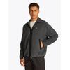 Fleecejacke TOMMY JEANS PLUS "TJM RLX FZ POLAR FLEECE EXT", Herren, Gr. 6XL, schwarz (washed schwarz), Fleece, Obermaterial: 100% Polyester, casual, relaxed fit hüftlang, Langarm, Jacken, Große Größen