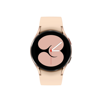 Samsung Galaxy Watch4, 40Mm, Pink Gold, Bluetooth - Heart Rate, Calories Burned - 16 Gb - 1.50 Gb Standard Memory - 1.2" - Android Wear - Bluetooth - Pink Gold - Aluminum Case - Health & Fitness