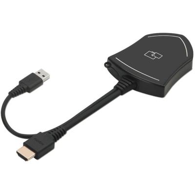 Siig Wireless Media Presentation Transmitter - Hdmi Dongle - 4K - Up To 16 Devices With Dual Screen