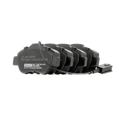 RIDEX PLUS Bremsbelagsatz VW,AUDI,OPEL 402B0500P 77364477,77364636,77364637 9S512K021A,9S512K021AA,BS512K021AA,425406,77363974,77365817,1559697 Image