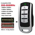 4 in 1 Garage Remoto Multi Frequenza 287-868 MHz Clone 434,42 mhz 868,35 mhz 433,92 Comando di Controllo Cancello Chiave Fob Trasmettitore