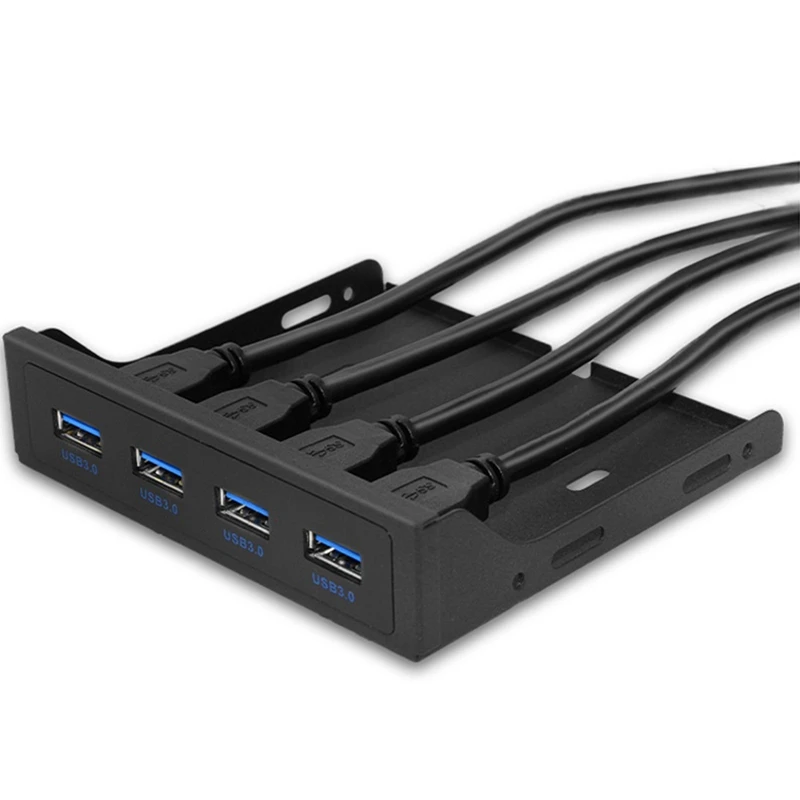 Hub del pannello frontale USB Floppy Bay da 3,5 pollici Pannello frontale USB 3.0 Pannello frontale floppy da 3,5 pollici