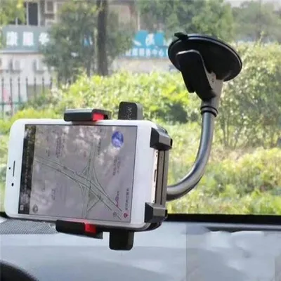 Car Convenient Phone Navigation Holder Support Handlebar Rearview Mount Clip Bracket For Mobile