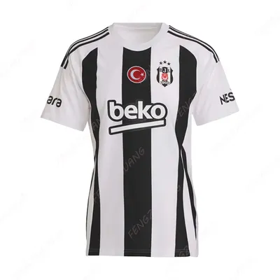 Besiktas 2024_2025 Home Jersey Newest Outdoor Quick Dry Soccer Jersey Summer Classic Casual Tee