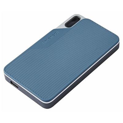 Intenso Externe SSD-Festplatte »TX100« 250 GB blau, 9.1x1x5.4 cm
