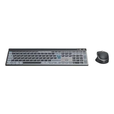 Hama Tastatur-Maus-Set (kabellos) »WKM-750« schwarz