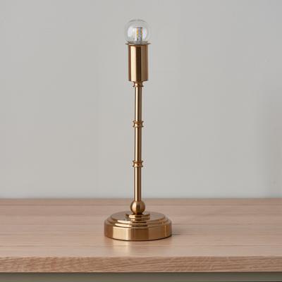 Briar Rechargeable Table Lamp in Brushed Aged Brass