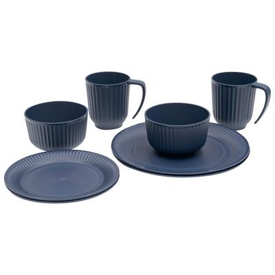 Outwell - Delish 2 Person Dinner Set - Geschirr-Set blau Image