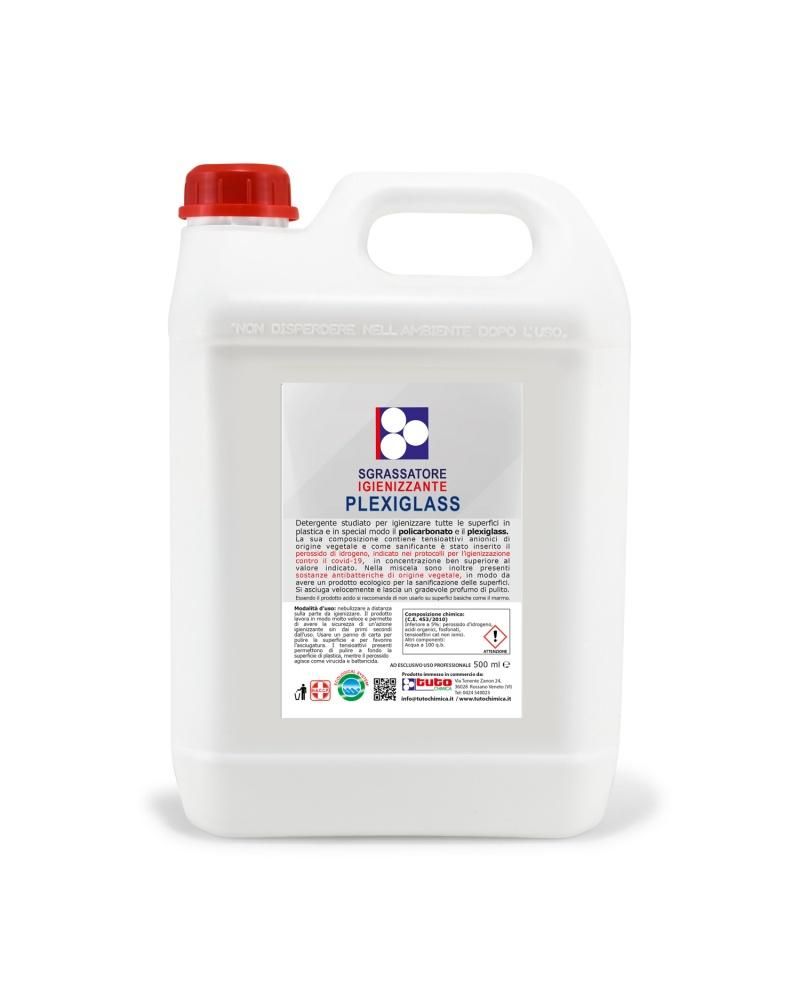 Sgrassatore igienizzante Plexiglass - Tuto 5 l