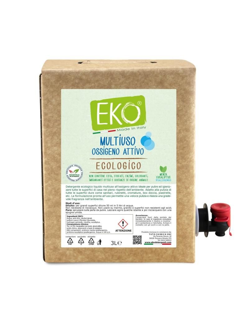 Eko Multiuso All’ossigeno Attivo Ecologico 3 l