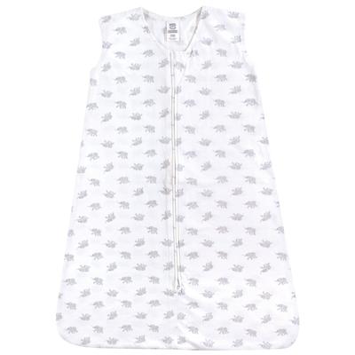 Luvable Friends Baby Sleeveless Jersey Cotton Sleeping Bag, Sack, Blanket, Elephants Jersey