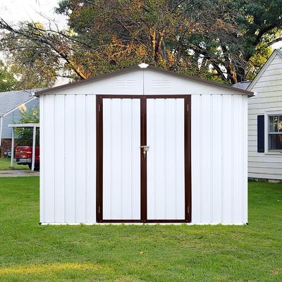 Metal garden sheds 6ftx8ft outdoor storage sheds - 70.90in. W X99.60in.DX75.60in. H