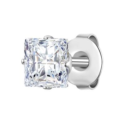 True Rebels - Ohrstecker aus Edelstahl in Silber mit Zirkonia Ohrringe 1 ct Herren Image