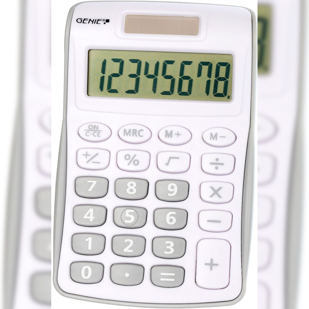 Genie Taschenrechner 120S silber-grau 8-stellig Packung mit 100 Stück Image