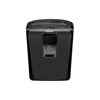 Fellowes Aktenvernichter Powershred M-8C Partikelschnitt 4x50mm schwarz Packung mit 2 Stück Image