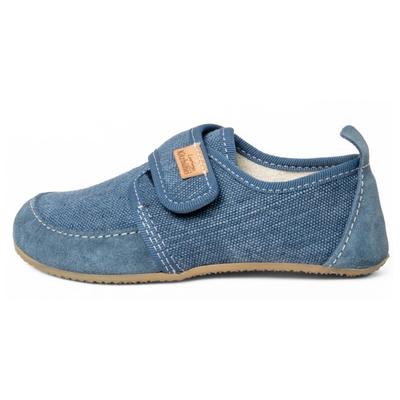 Living Kitzbühel - Kid's Klettmodell Ulli Uni - Hüttenschuhe 34 | EU 34 grau/blau Image
