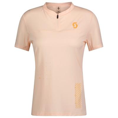 Scott - Women's Tee Trail Vertic Zip S/S - Radtrikot Gr M beige Image