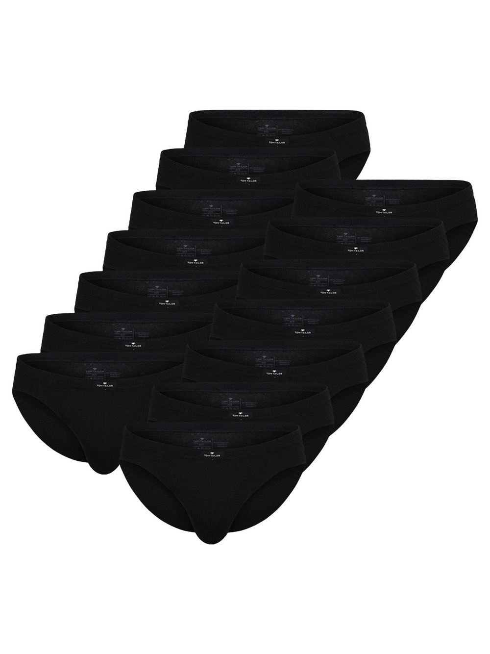 Tom Tailor Slip 14er Pack Herren schwarz, M Image