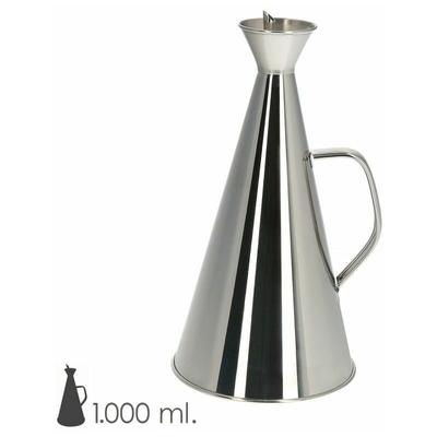 Anti-Tropf-Edelstahl-Ölkanne 1000 ml. Image