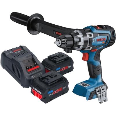 Bosch Professional - Bosch gsr 18V-150 c Professional Akku Bohrschrauber 18 v 150 Nm Brushless + 2x Image