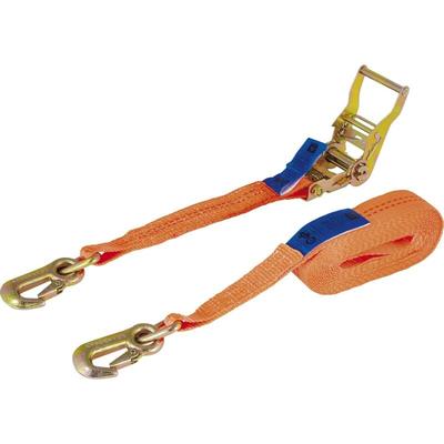 Zurrgurt 2-teillig Spanngurt mit Ratsche ideal zur Ladesicherung und Karabiner ideal zur Image