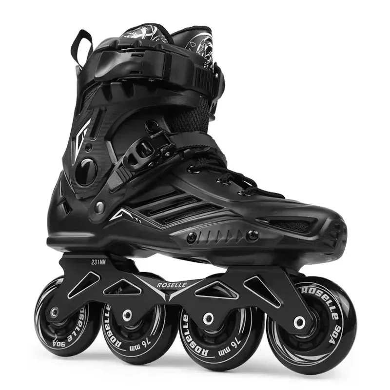 Anfänger Erwachsene Inline Skates Einreihige Rollschuhe für Männer Frauen Einstiegsniveau Freestyle Skating Bequeme Outdoor-Schuhe ​